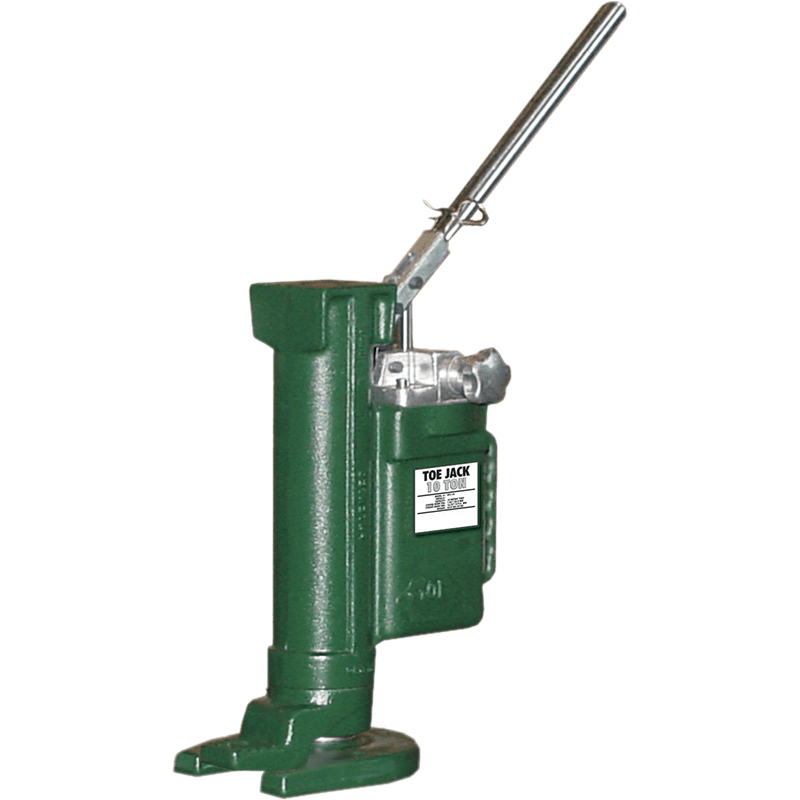 Compact Toe Jack Capacity 10 tons